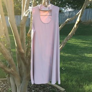 Pink Tan Dress